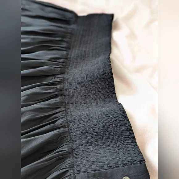 NWT $325 Ramy Brook Black Lace Rue Mini Skirt Size L - Picture 5 of 7